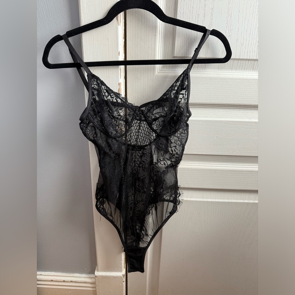 Pretty Little Thing Lace Lingerie Bodysuit